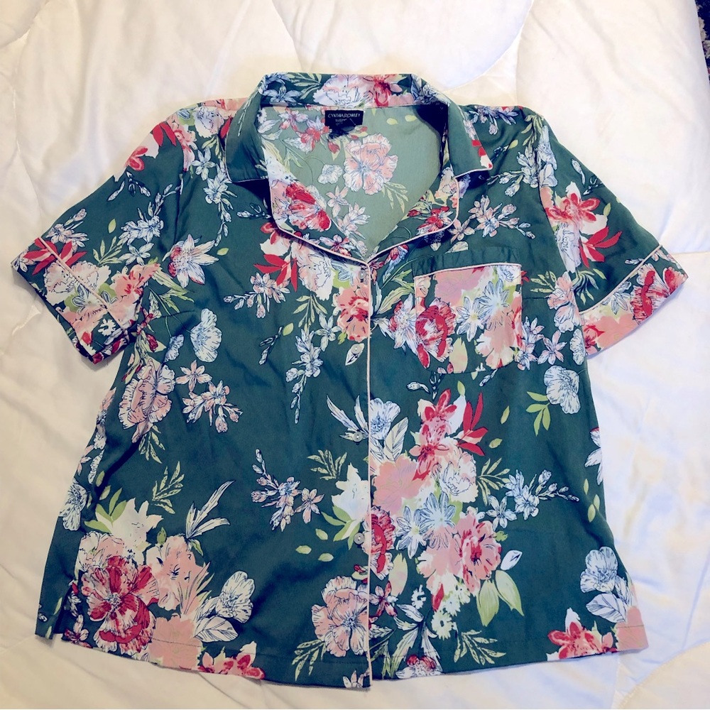 Cynthia Rowley Floral Sleepwear Set